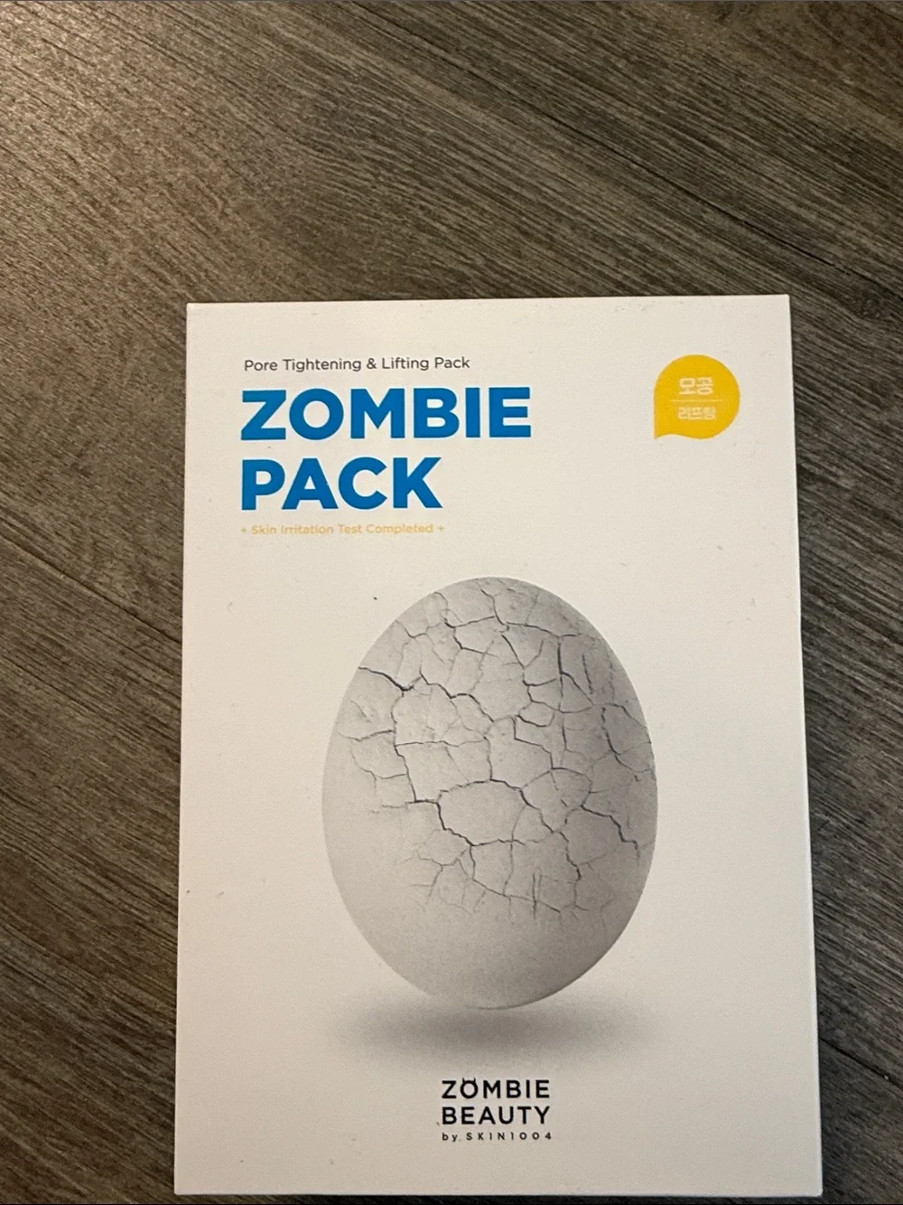 Zombie Beauty Zombie Pack Pore Tightening & Lifting Pack - White